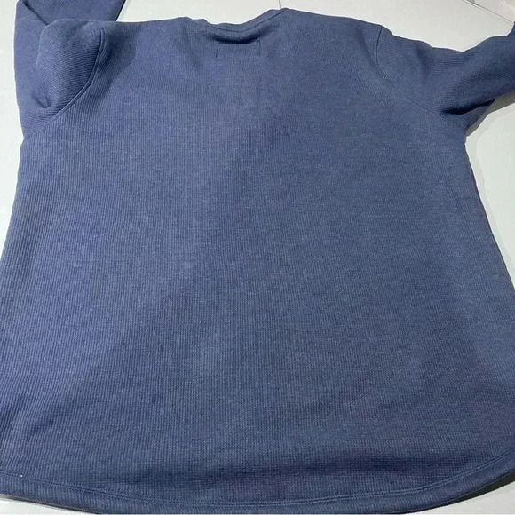 Men's XXL Lee sweater long sleeve shepra blue thick shaket winter thick - Picture 2 of 4